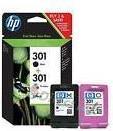 Actual product image HP 301 2-pack (M, C, Y, FC)