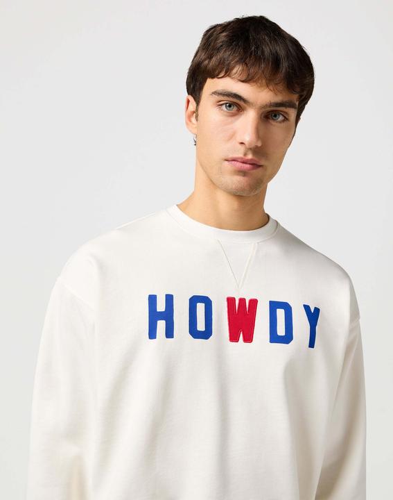 Actual product image Wrangler Sweatshirt Graphic Crew (L)