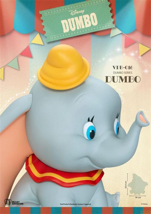 Immagine prodotto Beast Kingdom Salvadanaio Disney in vinile funzionale Dumbo 34 cm (34cm)