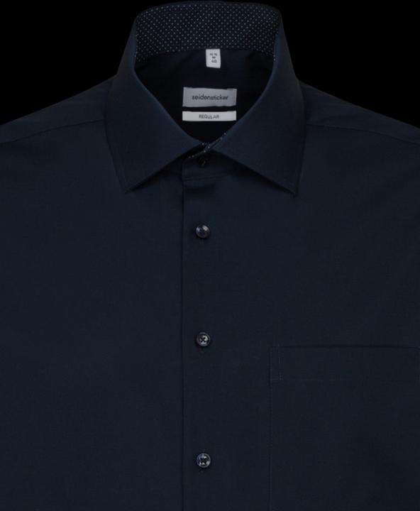 Produktbild Seidensticker Hemd Regular Business Kent Patch12 dark blue (3XL)