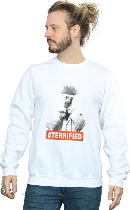Immagine prodotto Disney The Muppets Beaker Terrified Felpa Uomo (S)