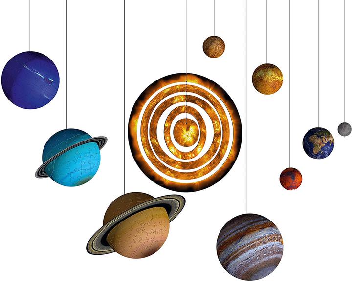Actual product image Ravensburger 3D solar system (540 pieces)