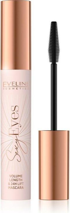 Eveline Sexy Eyes Mascara verlängert und hebt die Wimpern 8ml (Extra Black)