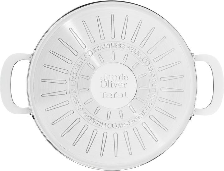 Actual product image Tefal Jamie Oliver Kitchen Essentials Pfanne E3147144 (25 cm, Pan set + pot set, Stainless steel)