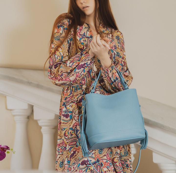 Image du produit Only-Bags.Store Sacs à main en cuir, sac bucket en cuir, sac crossbody en cuir, sac fait main en cuir véritable