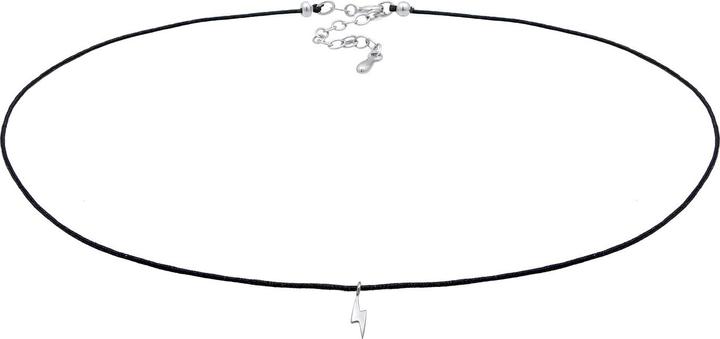 Produktbild Elli Halskette Choker Blitz Nylonkette 925 Silber (Nylon, 925er Sterling Silber, Keine Schmucksteine, 36 cm)