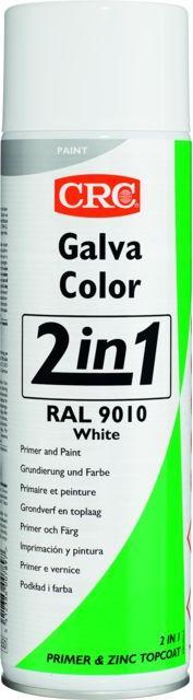 Image du produit CRC Peinture antirouille 2-en-1 (500 ml, Blanc pur (ral 9010))
