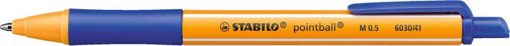STABILO pointball Druck-Kugelschreiber (Blau, 1 x)