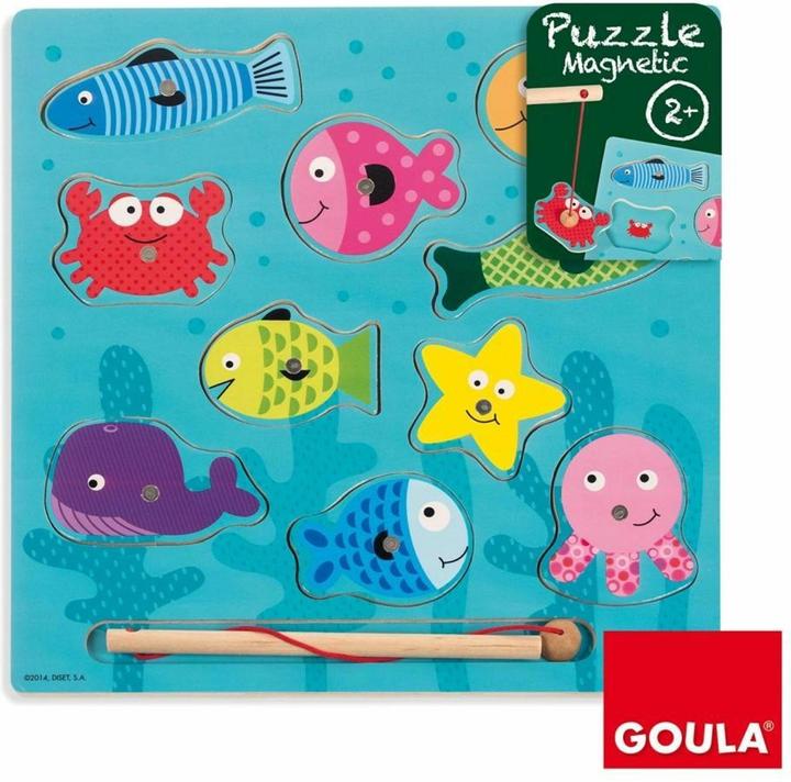 Image du produit Goula Pêche au poisson-puzzle (10 pièces)