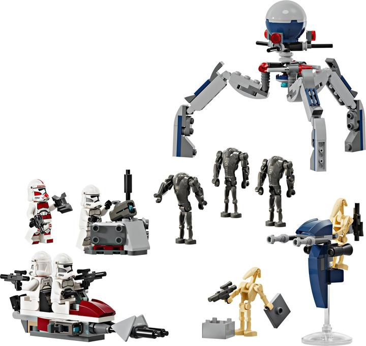 Image du produit LEGO 75372 Clone Trooper™ & Battle Droid™ Battle Pack (75372, LEGO Star Wars)