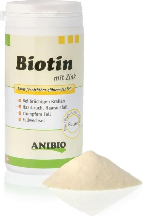 Image du produit Anibio Biotine avec zinc 220gr - (77100) (220 g)