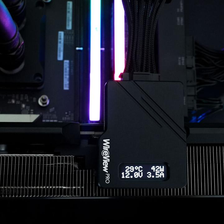 Actual product image Thermal Grizzly WireView Pro GPU - 1x12VHPWR 90° Reverse
