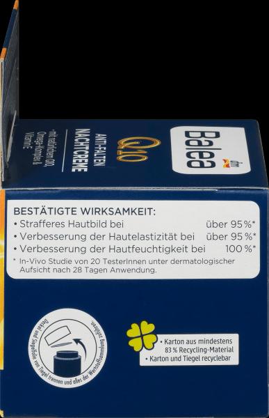Image du produit dm Balea Q10 anti-rides (50 ml, Crème de nuit)
