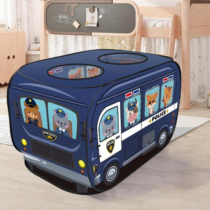 Activity Board Tente d'autocar pour enfants, maison de jeu intérieure, maison de jeu extérieure.