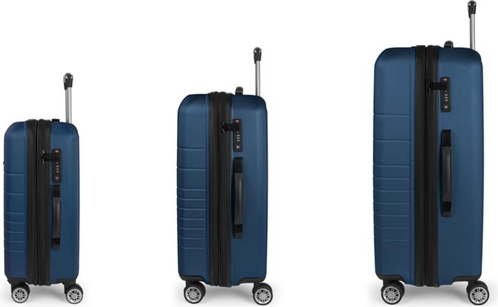 Produktbild Gabol Escape 4 Rollen Kofferset 3-teilig mit Dehnfalte (220 l, XL (ab 115l))