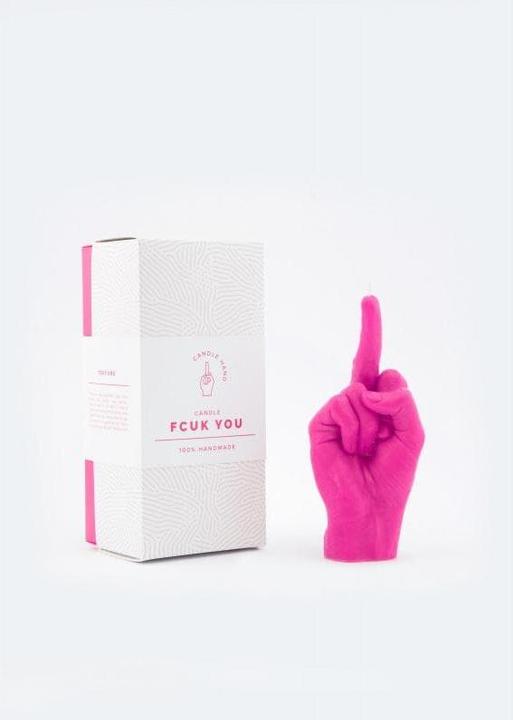 Actual product image Candle Hand F*ck you (1 pcs.)