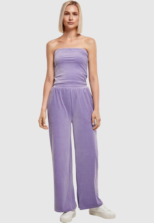 Actual product image Urban Classics Ladies Short Velvet Tube Top (4XL)
