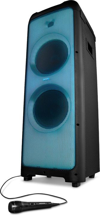 Medion LIFE® X61200 Partylautsprecher, Bluetooth®-Soundsystem, LED-Frontpanel mit spektakulärer & mehrfarbi (Netzbetrieb)
