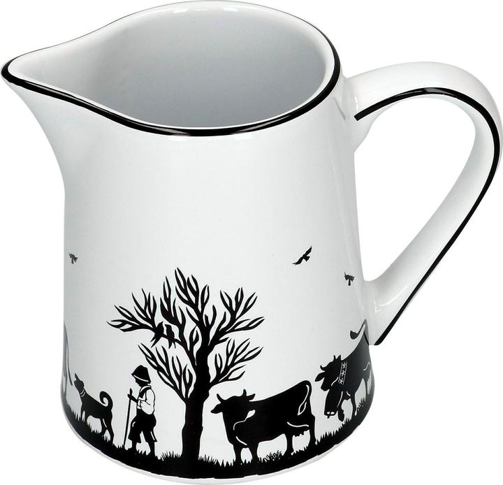 Actual product image Angela Bruderer Porzellankrug «Scherenschnitt», 5dl (0.50 l)