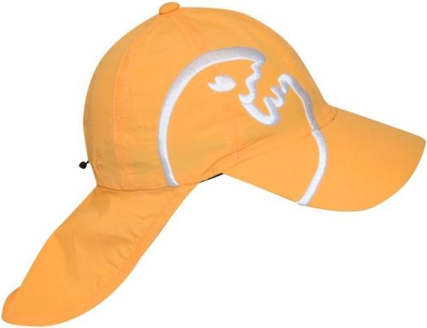 Produktbild IQ-UV UV Schutz Cap Bites mit Nackenschutz Kinder, orange (1 Stk) (Sonnencreme, SPF 50+)