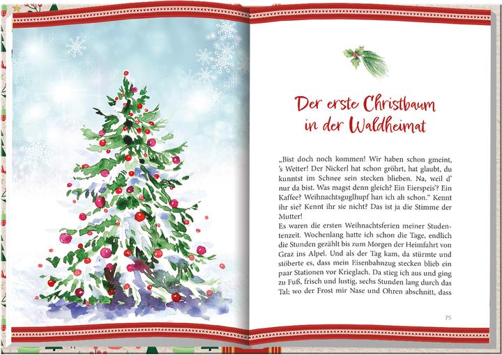 Produktbild Die schönsten Weihnachtsgeschichten (Deutsch, Peter Rosegger, 2023)