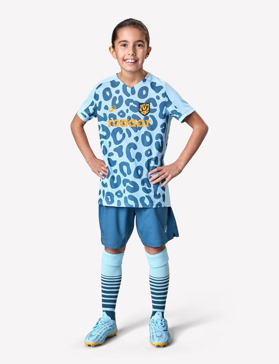 Produktbild Kipsta Mädchen Fussball Shorts - Viralto dunkelgrau (5, 6)