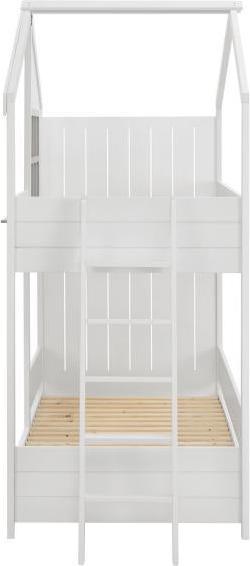 Actual product image Juskys Children's loft bed dream house with roof & ladder (90 x 200 cm)