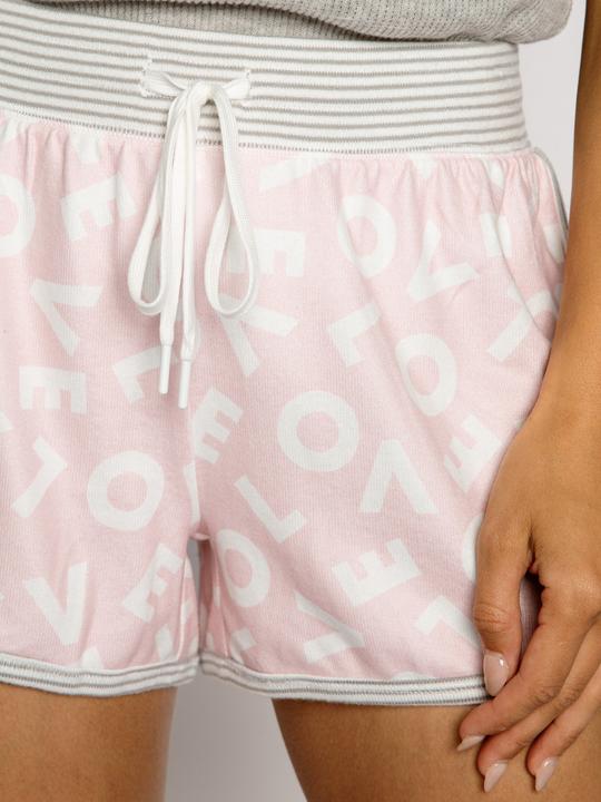 Image du produit Pj Salvage Pantalon de pyjama court - Live Life Gratefully (S)