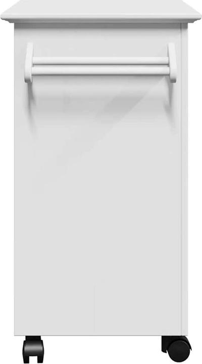 Immagine prodotto VidaXL Carrello da cucina BODO Bianco 72x45x80 cm Carrello laterale Carrello portaoggetti