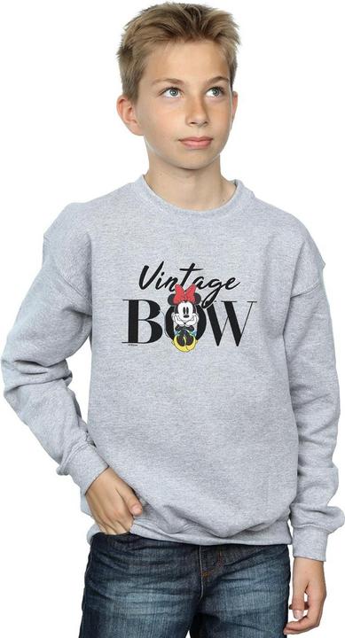 Produktbild Disney Minnie Mouse Vintage Bow Sweatshirt Jungen (152, 158)