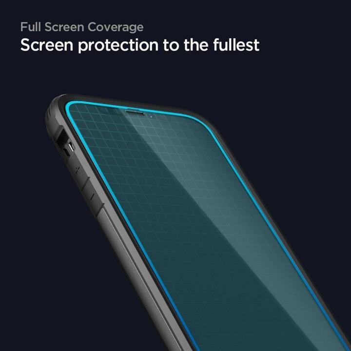 Image du produit Spigen AGL01534 - Film de protection d'écran clair - Téléphone portable/Smartphone - Apple - iPhone 12 Mi (1 pièce(s), Apple iPhone 12 mini)
