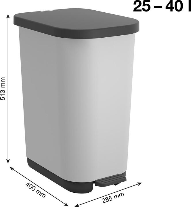 Actual product image Rotho Pedal bin 35 l RIBO (35 l)