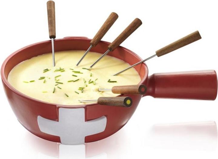 Actual product image Boska Cheese Fondue Set, Red 1.5L (Cheese fondue)