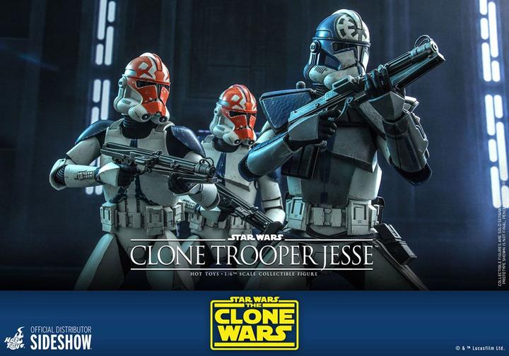 Produktbild Hot Toys Star Wars The Clone Wars figurine 1/6 Clone Trooper Jesse 30 cm