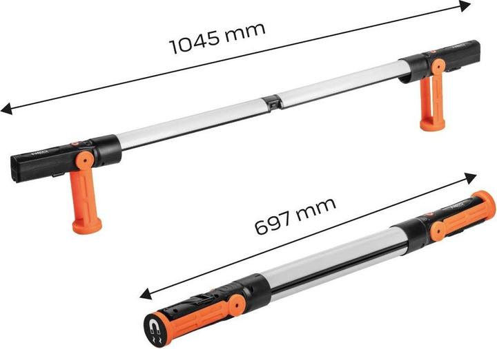Produktbild Neo Werkstattleuchte (Kabellose Werkstattleuchte 2x350 lm faltbar SMD) (350 lm)