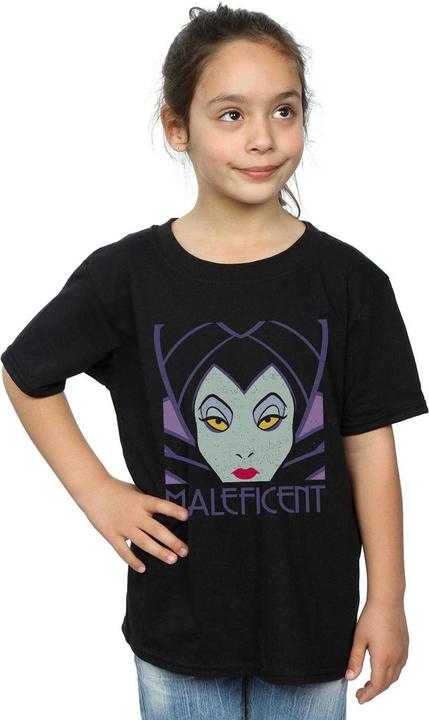 Immagine prodotto Disney Maleficent Cropped Head Maglietta Ragazze (116)