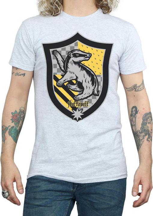 Image du produit - T-shirt HUFFLEPUFF CREST FLAT - Homme (M)