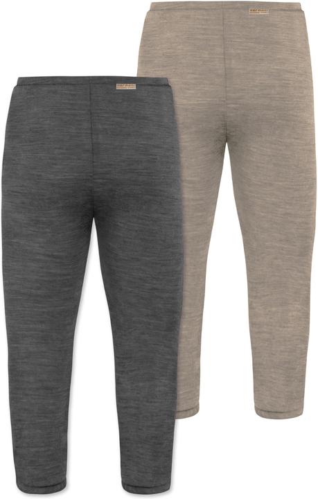 Image du produit Normani Lot de 2 caleçons bébé mérinos avec pieds - 9539 (86)