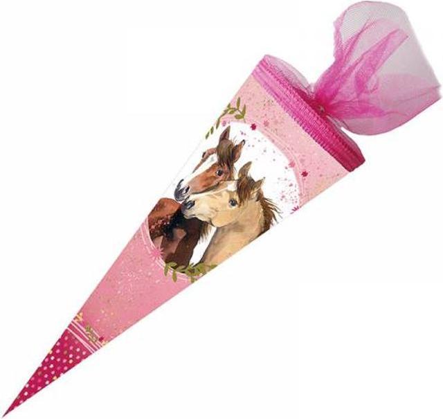 Magni Schultüte 50cm rund Pferdefreunde 2 (50 cm)