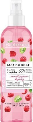Bielenda Eco Sorbetto Tonico Idratante e Lenitivo in Nebbia al Lampone 200Ml (Acqua tonica, 200 ml)