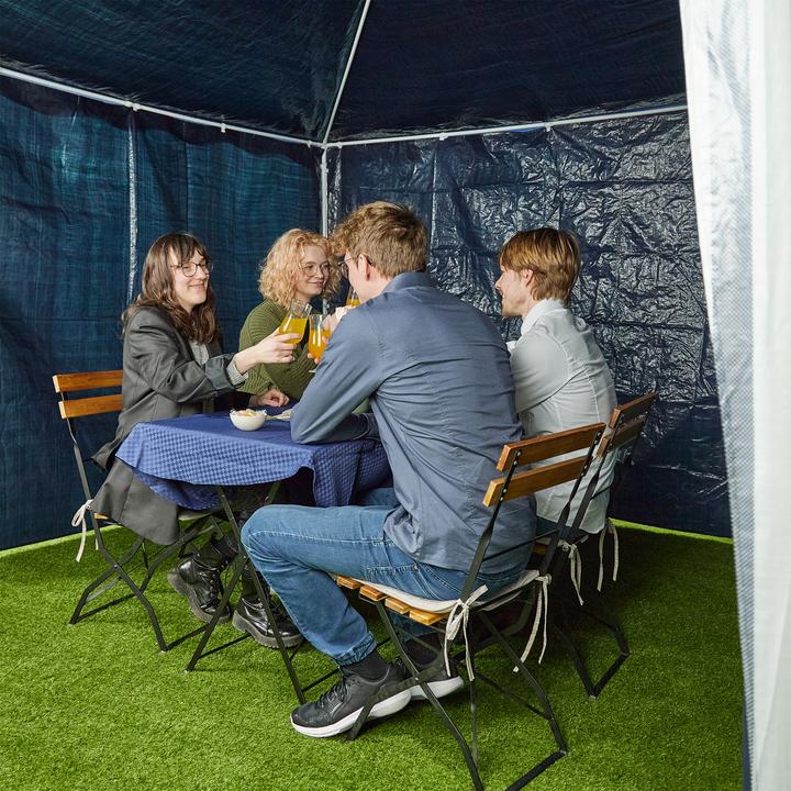 Actual product image Relaxdays 3x gazebo side parts (10 cm, 300 cm)