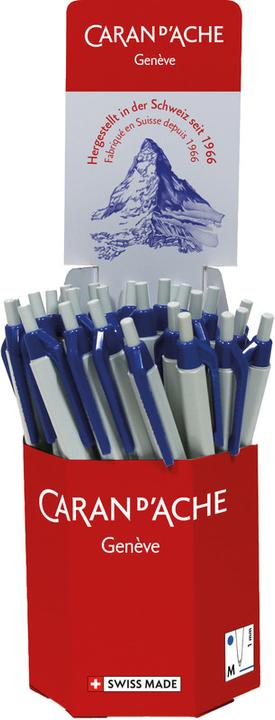 Produktbild Caran d'Ache Kugelschreiber 825 (Blau, 30 x)