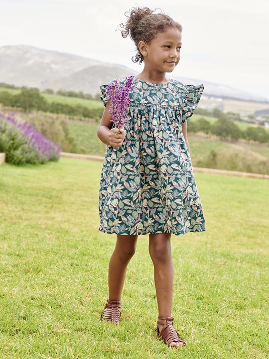 Immagine prodotto Vertbaudet Abito estivo da bambina a maniche corte (128)