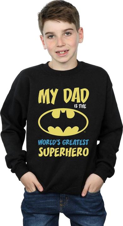 Image du produit - Sweat BATMAN WORLD'S GREATEST SUPERHERO - Garçon (140, 146)