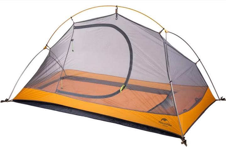 Actual product image Naturehike Namiot Cycling Ultralight 1 NH18A095-D-Orange (1.65 kg, 1 person)