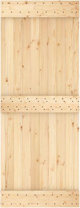 Produktbild VidaXL Scheunentür 80x210 cm Massivholz Kiefer