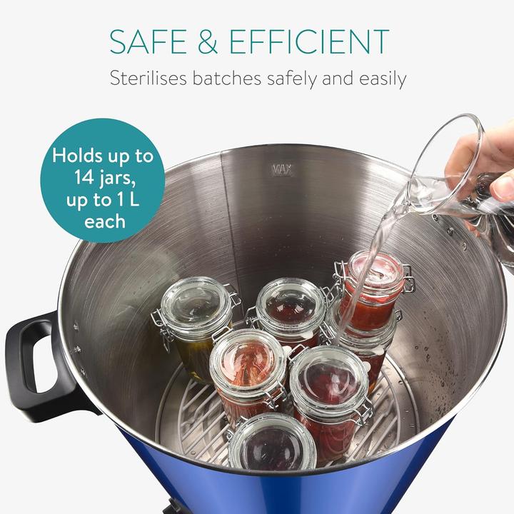 Image du produit Navaris Glühweinkocher mit Timer und Zapfhahn (27L)