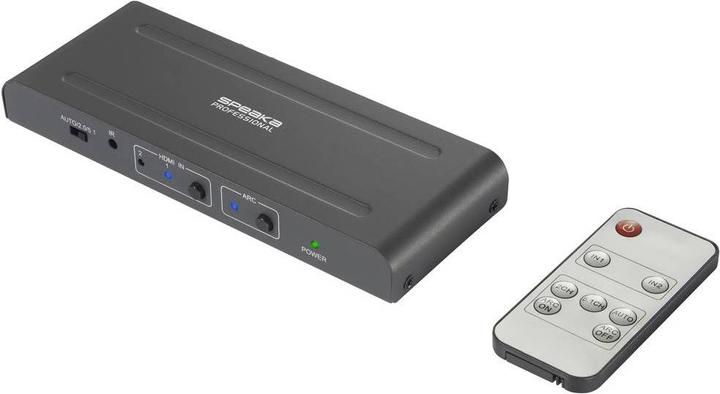 Image du produit SpeaKa Professional SP-HDA-300 Commutateur HDMI 2+1 ports ARC (Canal de retour audio) 3