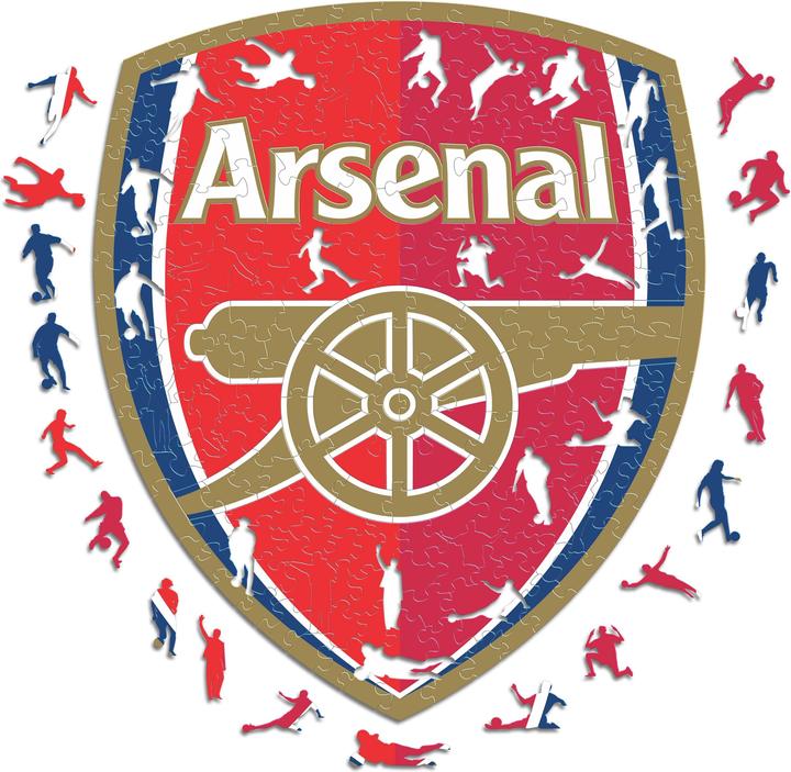 Image du produit Iconic Arsenal FC - Logo - Puzzle en bois Taille M (270 pièces) (270 pièces)