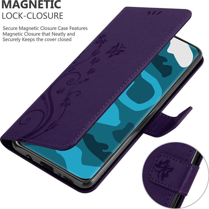 Productafbeelding Cadorabo Bloemen Boekomslag (Huawei P40 Pro)